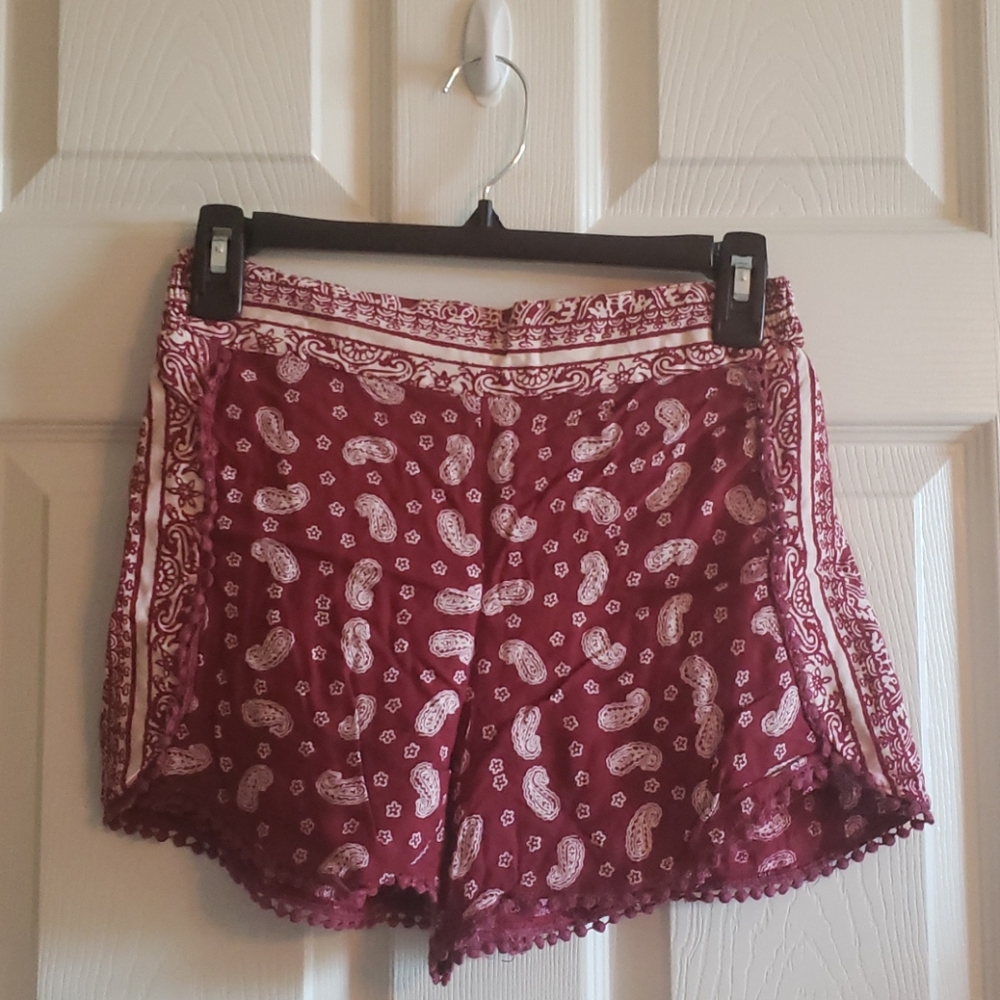 *3 for $20* Paisley Shorts